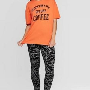 Grayson Threads large orange cotton loungewear sleepwear casual tshirt